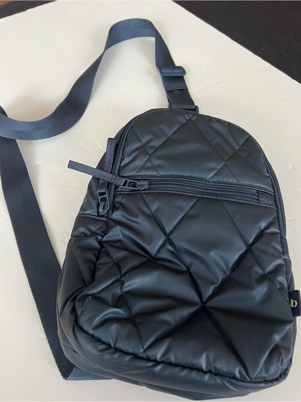 Vera Bradley Sling Backpack Nylon  Navy